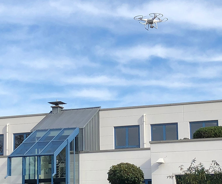 Drohnenaufnahmen in Ratingen